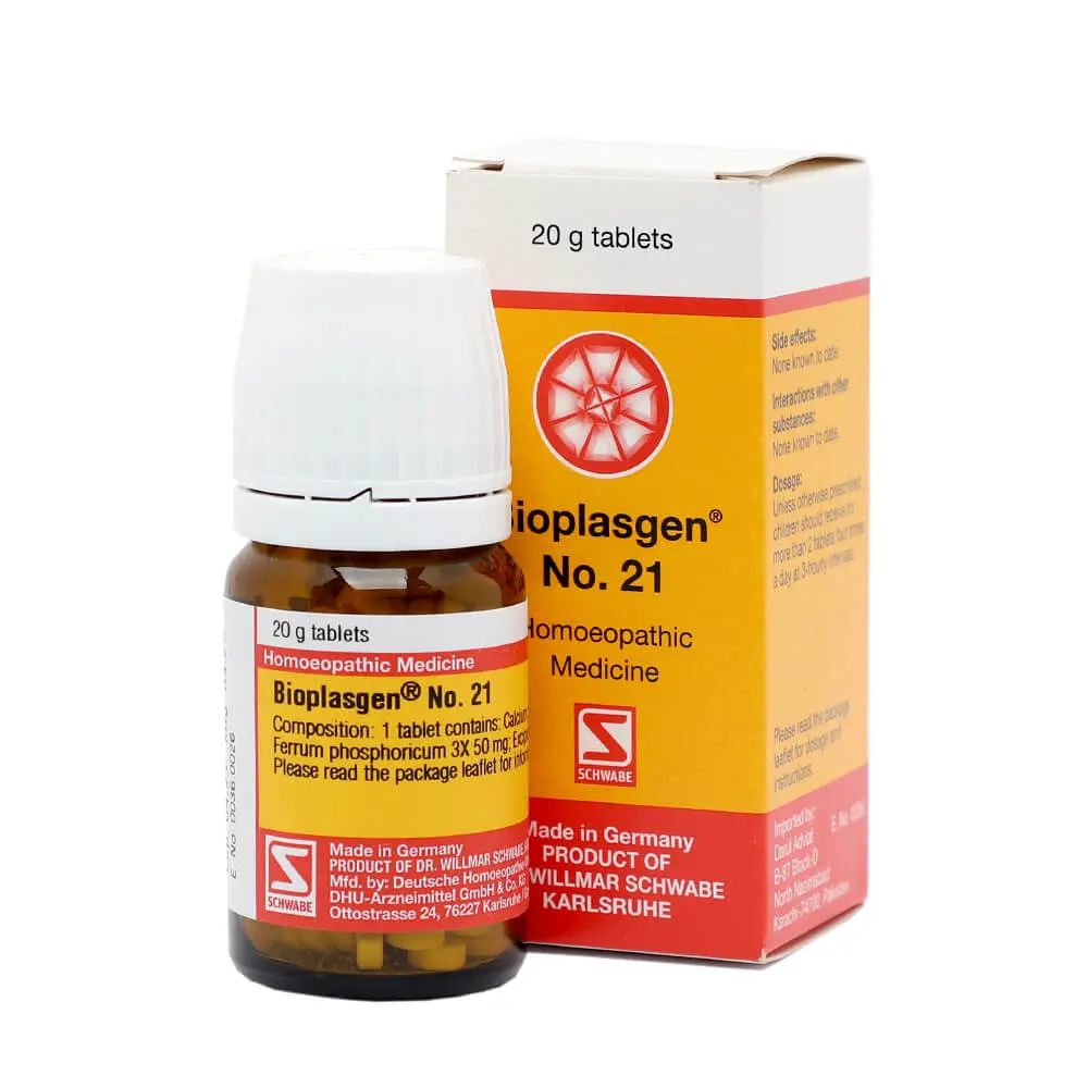 Bioplasgen No .21 Schwabe For Baby Teething Troubes