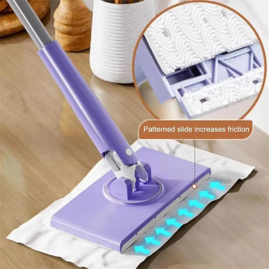 Multi-Purpose Foam Cleaning Brush With Cotton Tissue - Image 3