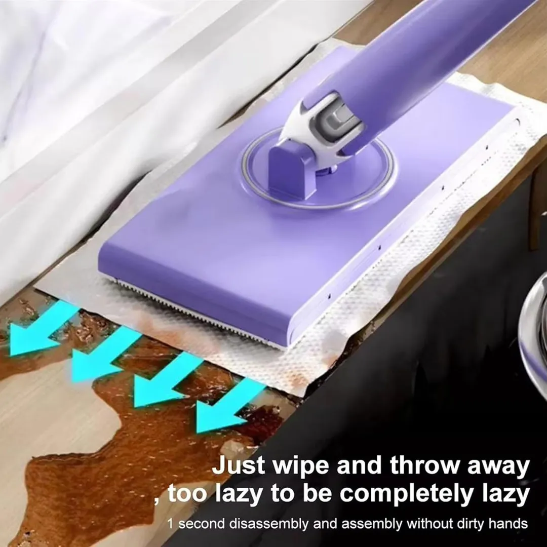 Multi-Purpose Foam Cleaning Brush With Cotton Tissue - Image 2
