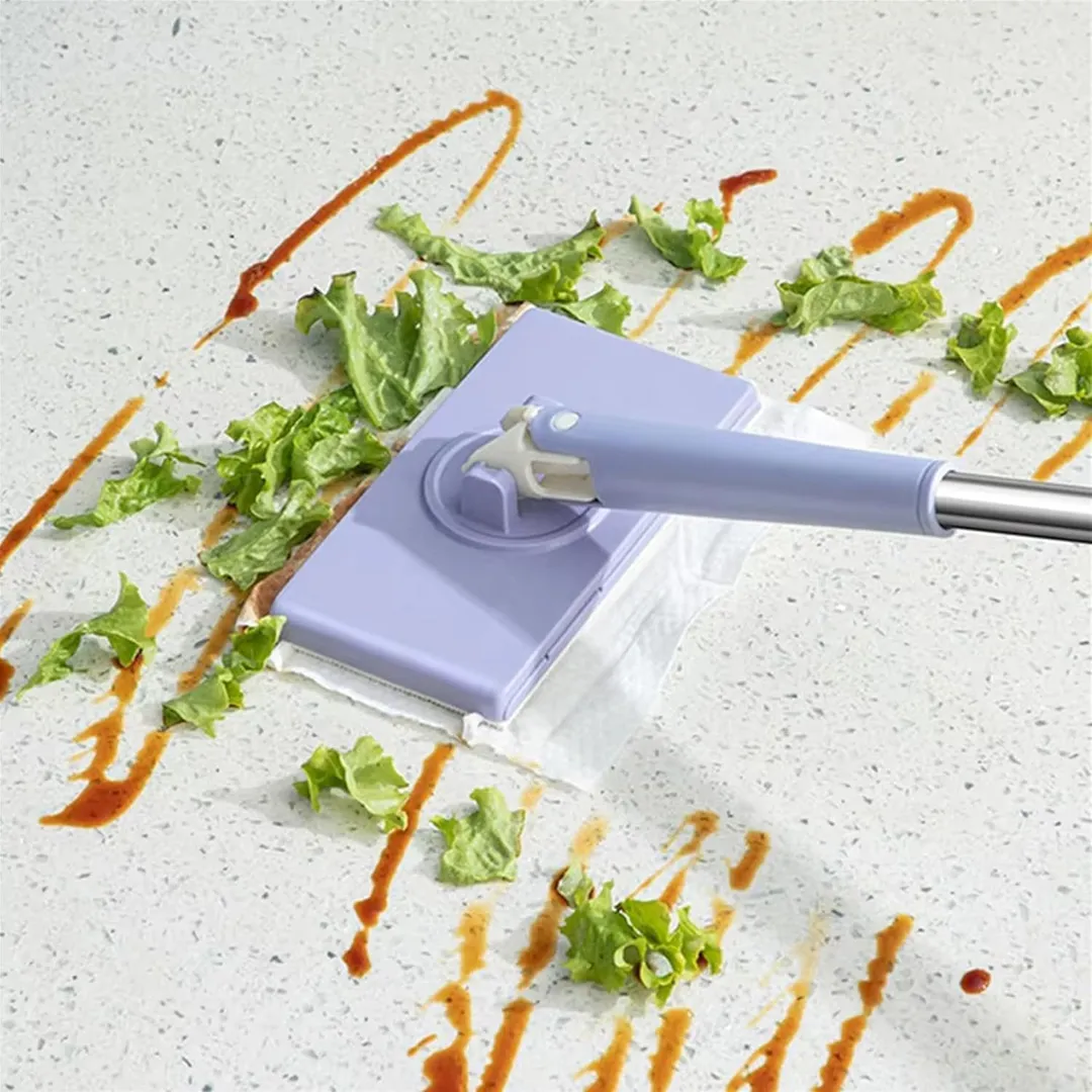 Multi-Purpose Foam Cleaning Brush With Cotton Tissue - Image 4