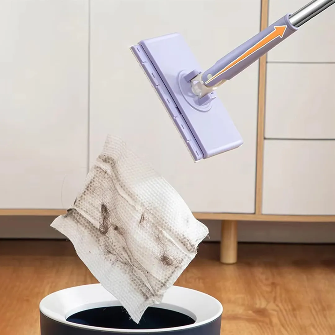 Multi-Purpose Foam Cleaning Brush With Cotton Tissue - Image 6