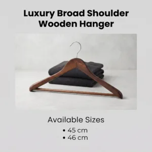 Luxury Broad Shoulder Wooden Hanger
